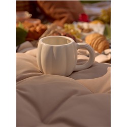 Кружка SL Home «Осенний бриз», 420 мл, доломит, белая