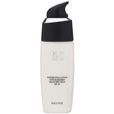 Olay, Regenerist, восстанавливающий лосьон с эффектом защиты от солнца, SPF 50, 50 мл (1,7 жидк. унции)