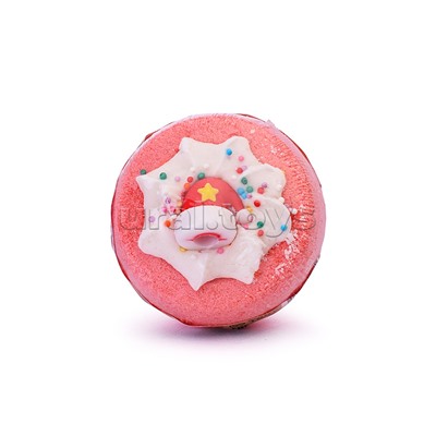 Шипучая соль для ванн Чаша с пеной и игрушкой 160г "Зимние забавы"