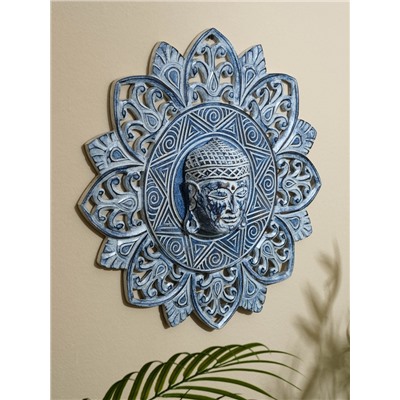 Панно резное «Будда», 40×40×0.6 см