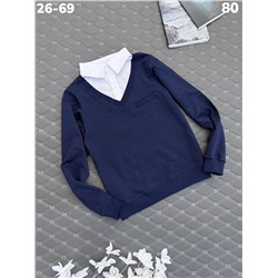 Джемпер 80 белый