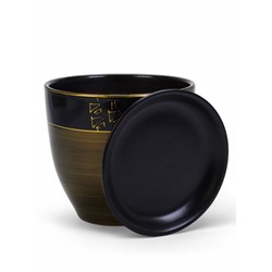 Горшок для цветов «Мираж», керамика, с поддоном, набор 4 шт.: 400 мл, 1 л, 2.5 л, 5 л