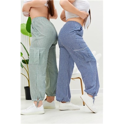 Брюки 9208 (Полоса джинс)