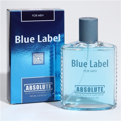 Туалетная вода мужская Absolute Blue Label, 100 мл (по мотивам Blue Label (Givenchy)