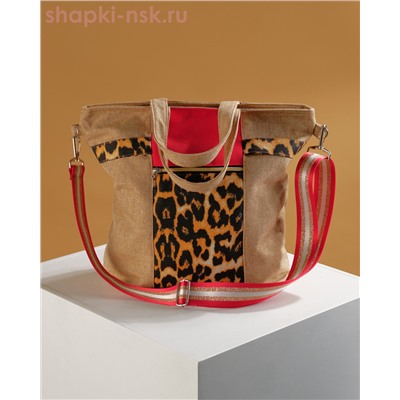 Лео-02 хлястик Сумка шоппер