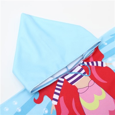 Полотенце - пончо детское LoveLife «Русалочка», 60×120 см