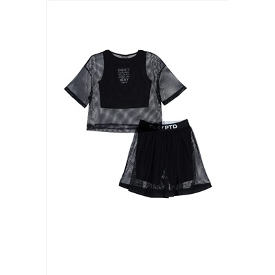 Костюм (Футболка+Топ+Шорты) PLAYTODAY, 1074792