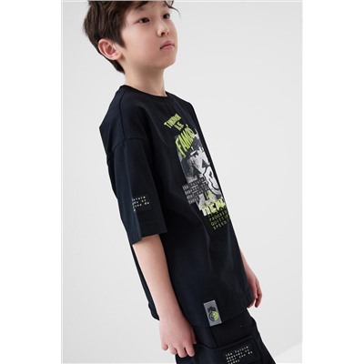 Фуфайка трикотажная для мальчиков (футболка) PLAYTODAY, 1242471