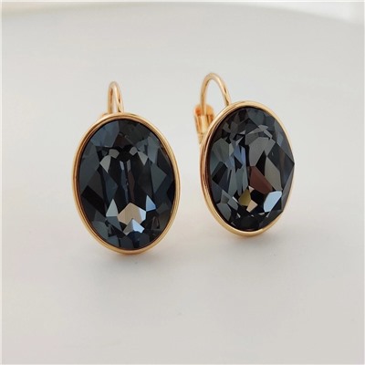 Серьги с кристаллами Swarovski