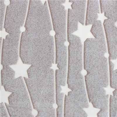 Плед светящийся в темноте «Этель. Звездное небо», 150×200 см, корал-флис