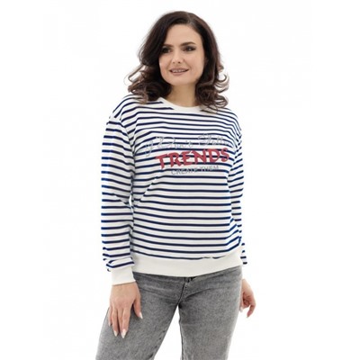 Свитшот женский 88523 (Темно-синий)