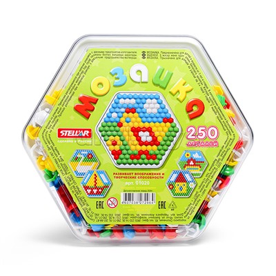 Мозаика шестигранник (d.13мм/250шт)