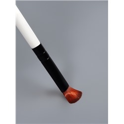 Набор кистей для макияжа SMOKY, 3 шт., 13(±1) см, белый, чёрный