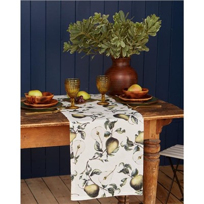 Дорожка на стол «Этель» Груши 40×149 см, 100% хлопок, саржа 190 г/м²