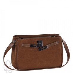 Сумка женская кожаная 6463BDAA brown Baidou
