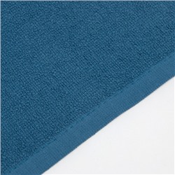 Полотенце махровое «Экономь и Я», 70×130 см, хлопок 100%, 350 г/м², синее