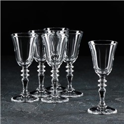 Рюмки Paşabahçe Vintage, 50 мл, стекло, прозрачные, набор 6 шт