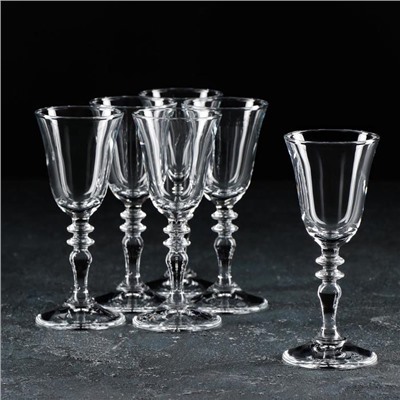 Рюмки Paşabahçe Vintage, 50 мл, стекло, прозрачные, набор 6 шт