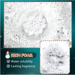 Бомбочка для ванны СНЕЖИНКА Sadoer, 100 гр.