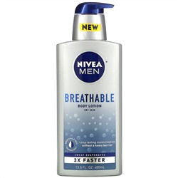 Nivea, Men, Breathable Body Lotion, 13.5 fl oz (400 ml)
