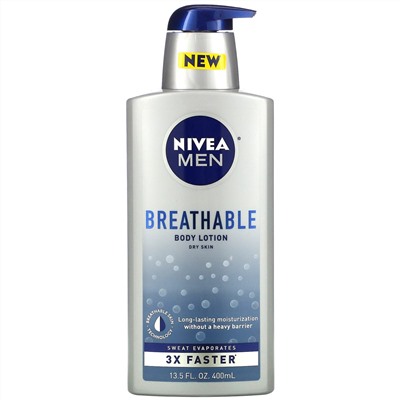 Nivea, Men, Breathable Body Lotion, 13.5 fl oz (400 ml)