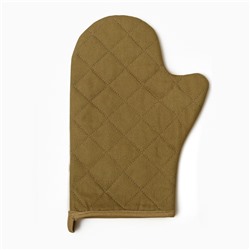 Варежка-прихватка «Этель» Esthetics, 20×28 см, саржа, хлопок 100%, ватин 250 г/м²