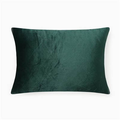 Подушка декоративная «Этель. Соло», размер 30×50 см, велюр, изумрудная
