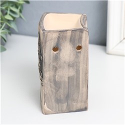 Аромалампа для эфирных масел «Бонсай», керамика, 8.5×6×10.5 см, МИКС