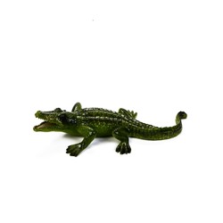 Садовая фигура из полистоуна «Крокодил», 35×15×7 см, Greengo