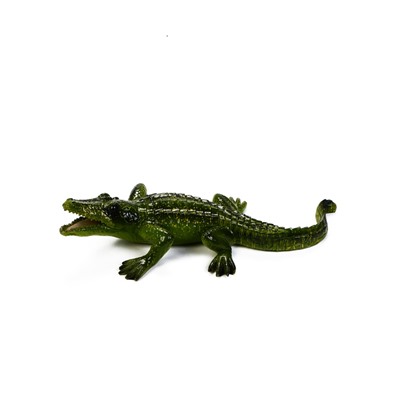 Садовая фигура из полистоуна «Крокодил», 35×15×7 см, Greengo