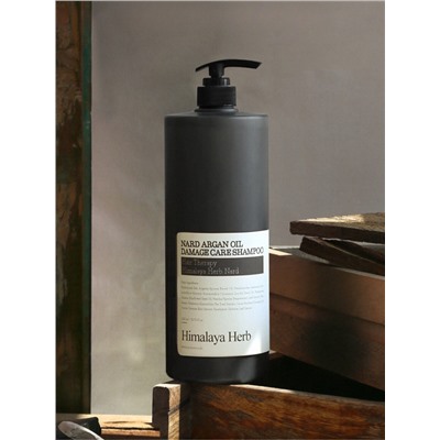 BOUQUET GARNI NARD - ШАМПУНЬ ДЛЯ ПОВРЕЖДЕННЫХ ВОЛОС С АРГАНОВЫМ МАСЛОМ ARGAN OIL DAMAGE CARE SHAMPOO, 1500 МЛ