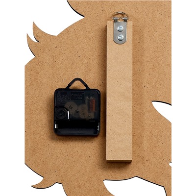 Часы настенные Gelato, единорог, интерьерные, детские, бесшумные, плавный ход, d=33.5 см