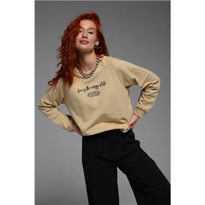 8521 Свитшот базовый женский