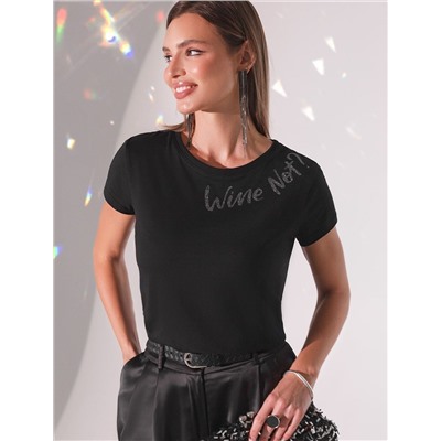 VILATTE Футболка D49.135