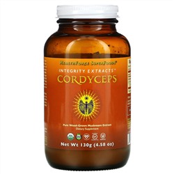 HealthForce Superfoods, Integrity Extracts, кордицепс, 130 г (4,58 унции)