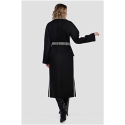 01-12130 Пальто женское демисезонное (пояс)