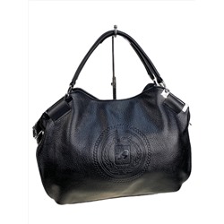 Женская сумка из искусственной кожи, цвет черный