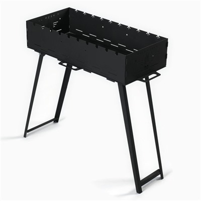 Мангал с ножками FIREGRILL, 74.7×37.5×72.3 см, 2 мм, длина жаровни 65 см