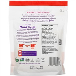 Wholesome, Organic Monk Fruit, 8 oz ( 227 g)
