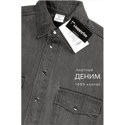 Мужская джинсовая рубашка Happyfox