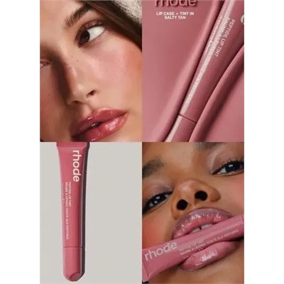RHODE Увлажняющий тинт бальзам для губ оттенок Peptide Lip Tint Salty Tan, 10 мл.