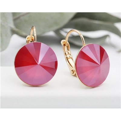 Серьги с кристаллами Swarovski