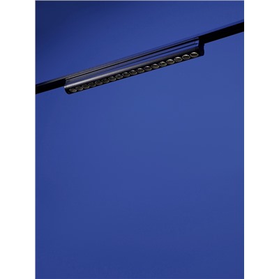 Трековый светильник FTL-006, серия Flat, поворотный, 18 Вт, 48 В, 4000К, 340 мм, чёрный, свечение нейтральное белое