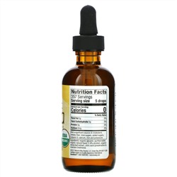 Nature's Way, Органическая стевия, со вкусом ванили, 2 жидкие унции (59 мл)