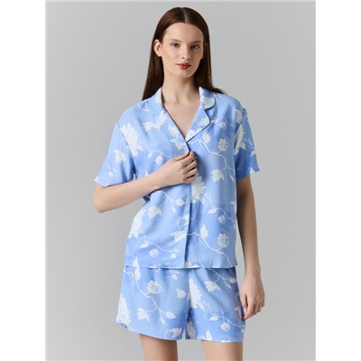 КОМПЛЕКТ ЖЕНСКИЙ (РУБАШКА, ШОРТЫ) 592553-1