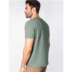 Футболка из премиального хлопка с эластаном