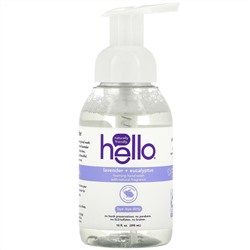 Hello, Foaming Hand Wash, Lavender + Eucalyptus, 10 fl oz (295 ml)