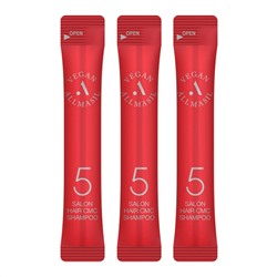AllMasil Шампунь для волос восстанавливающий с аминокислотами / 5 Salon Hair CMC Shampoo Stick Pouch, 20 шт. х 8 мл