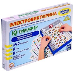 Электровикторина «iQ тренажер», 4-7 лет