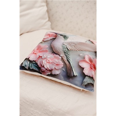 Наволочка декоративная декоративная 1 шт 3D эффект НАТАЛИ, 1209559